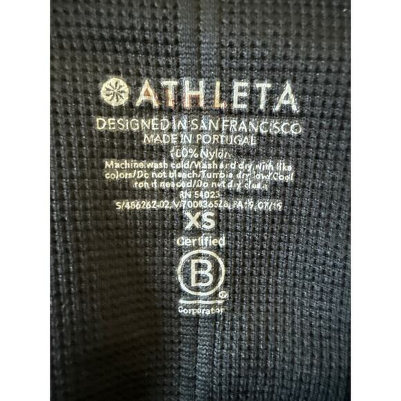 Athleta Rye Full Zip Long Lightweight Jacket in Black Size XS Commute Travel - Picture 12 of 13